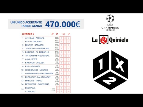 MI ANÁLISIS Y PRONÓSTICOS DE LA QUINIELA JORNADA 6
