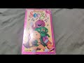 Barney Songs VHS Overview