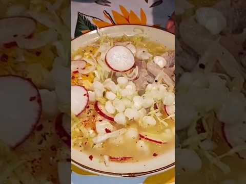 How to make white pozole🇲🇽🎉 #food #foryou #shots #mexico