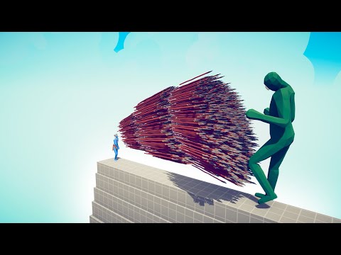 GIANT ZOMBIE vs EVERY GOD - TABS | Totally Accurate Battle Simulator