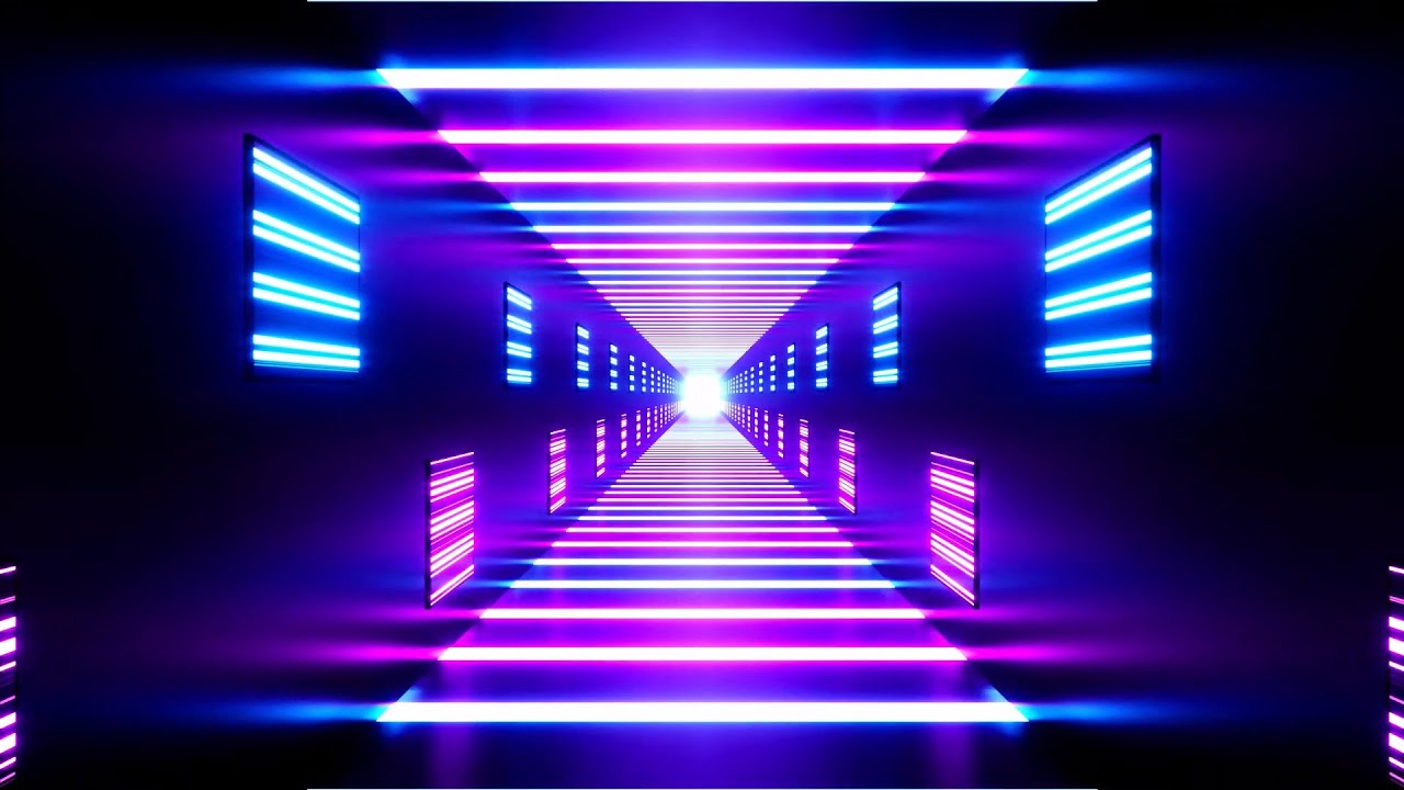 NEON VJ LOOP Party Lights Background Effects ⚡️ Strobe DJ Flashing Disco Lights COMPILATION 10 Hr ☄️