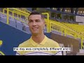 Cristiano Ronaldo speaks in Al Nassr interview 💙🗯️💛