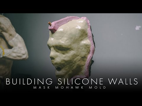 Building Silicone Walls - Mask Mohawk Mold