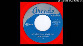 Blue Stars - My Love Will Never Die (Arcade 101) (1976) doo-wop