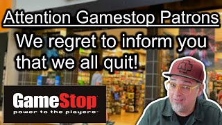 GameStop Employees Walk Out & Tell People To Shop Somewhere Else!