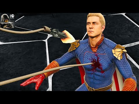All Characters Fatal Blow & X-Ray Attack on Homelander | Welcome to Mortal Kombat Mobile