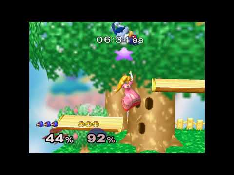 Melee Netplay India - qwertz143 (Peach) vs Shunitsu (Falco/Marth) Part 1