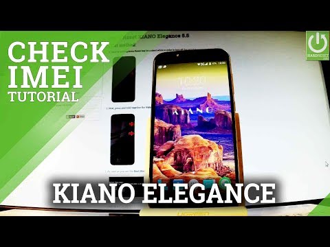 How to Check IMEI in KIANO Elegance 5.5 - IMEI Information / Serial Number