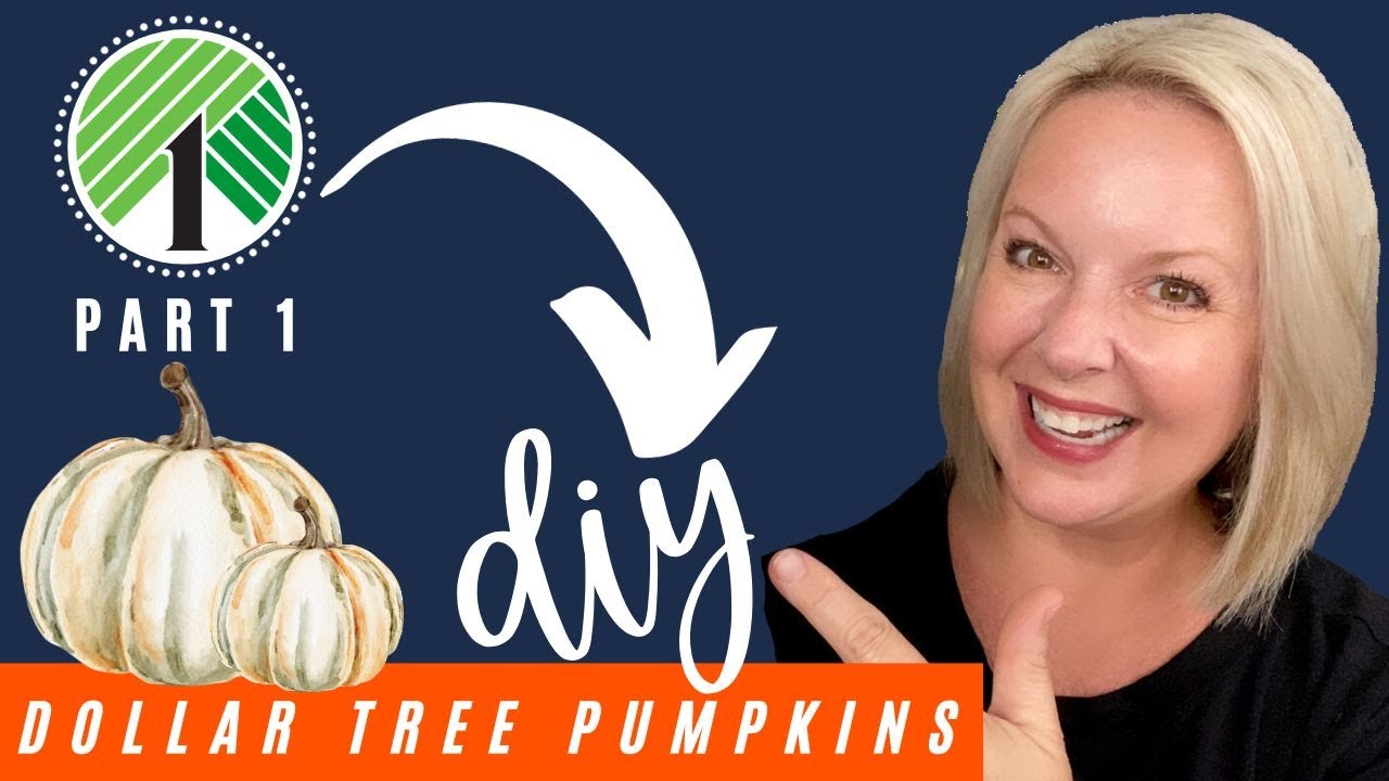 Transform Dollar Tree Pumpkins into High-End Fall Decor