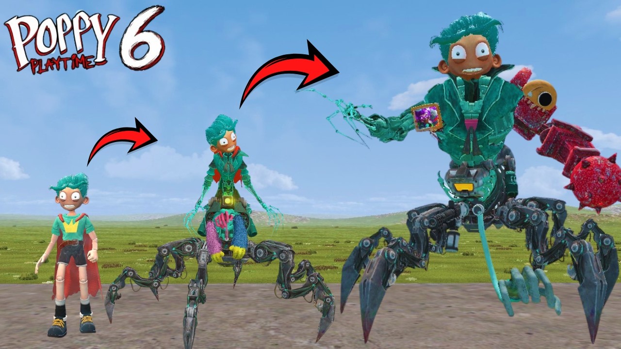 NEW EVOLUTION OF PROTOTYPE 1006 RORY LOVECAPE PHASE 3 POPPY PLAYTIME CHAPTER 6 in Garry's Mod