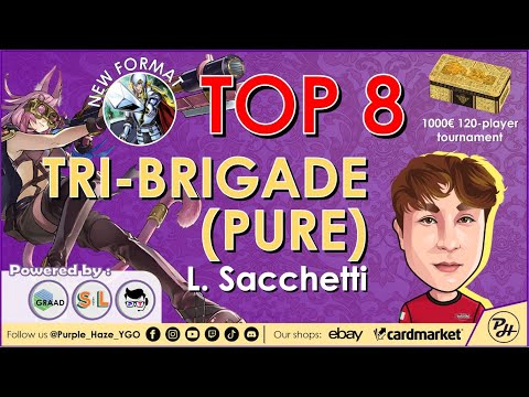 Yu-Gi-Oh! | TOP 8 | 1000€ Milan Tournament, 120+ PLAYERs | Tri-Brigade Pure | by L. Sacchetti