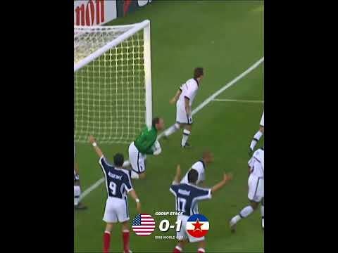 Amerika vs Yugoslavia - Piala Dunia 1998