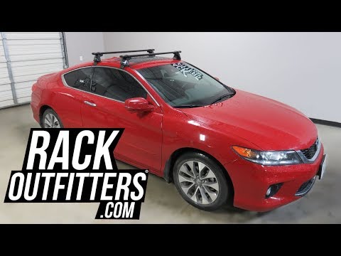 Honda Accord Coupe with Yakima BaseLine CoreBar Roof Rack Crossbars