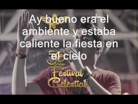 Festival Celestial letra Rafa Pérez