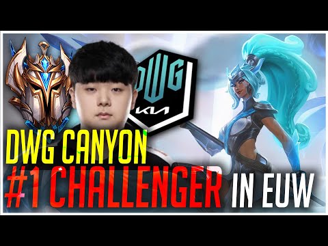 DWG Canyon #1 Challenger in EUW! Nidalee Jungle " Analyse " [League of Legends Deutsch / German]