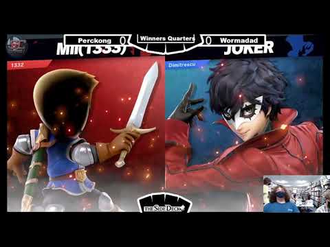 The Side Deck #74 - Wormadad (Mii Swordfighter) VS PercKong (Joker, R.O.B.) - SSBU Winners Quarters