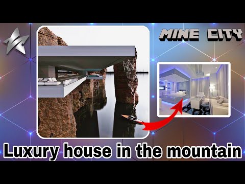 Insane! Epic Mountain Mansion in Minecraft!