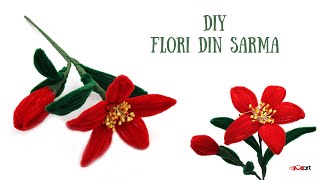 DIY Flori din sarma 