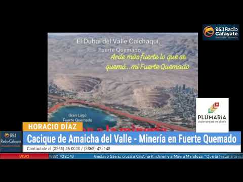 Entrevista a Horacio Díaz - Cacique de la comunidad de Amaicha del Valle Minería en Fuerte Quemado