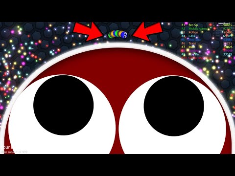 Slither.io A.I. Best Hacker Snake vs Pro Snake Epic Slitherio Gameplay! #307
