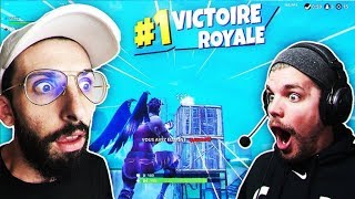J ai choqué skyrroz avec ce *trickshot de folie* sur fortnite 