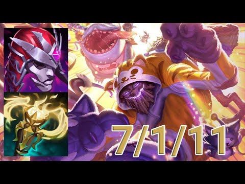Maokai Jungle VS Lee Sin | EUW Challenger Patch 13.7