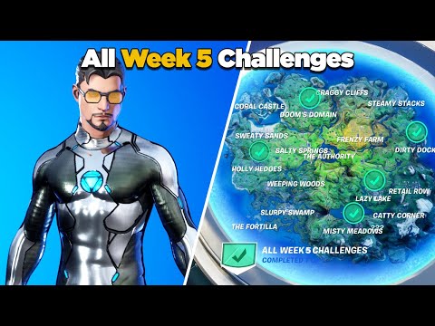 Fortnite All Week 5 Challenges Guide (Fortnite Chapter 2 Season 4)