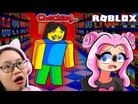 I went shopping with SCARY KAREN!!! | Roblox | Weird Strict Karen