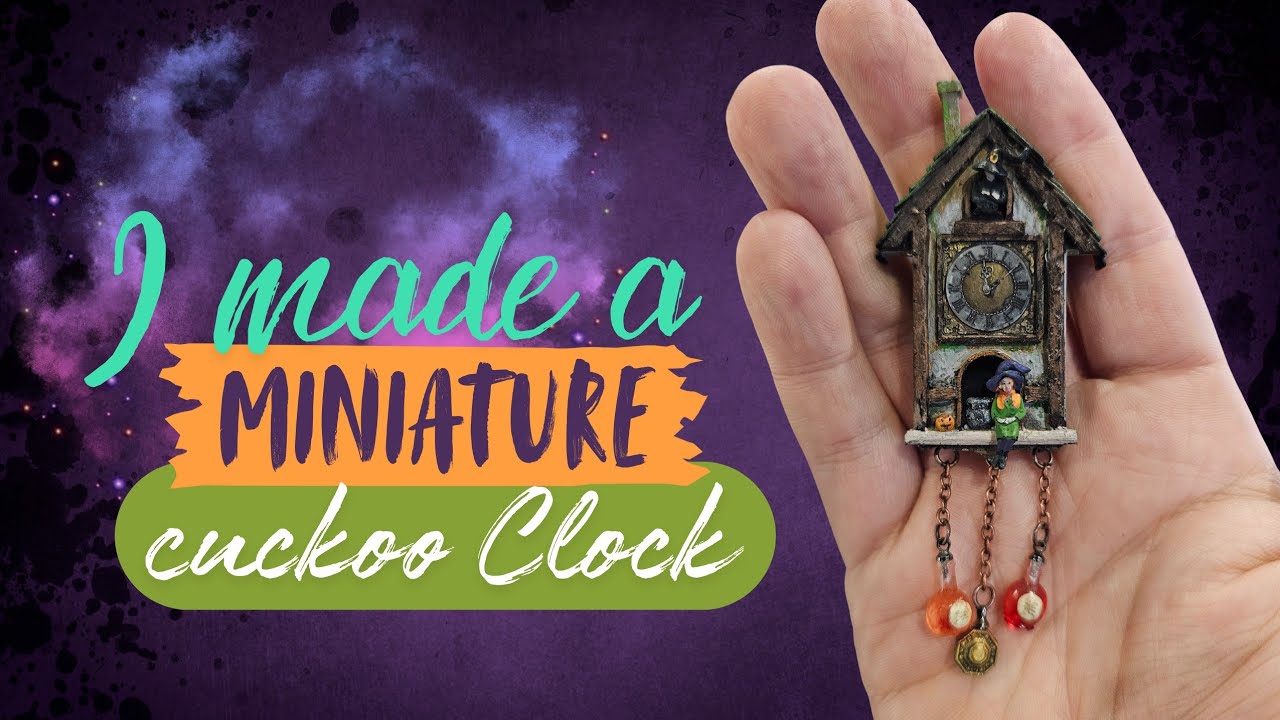 I build a tiny, whimsical Cuckoo clock from scratch