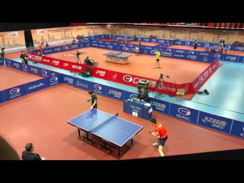 2015  ITTF Australian Open World Tour - Jang Woojin ( KOR) vs Jiang Tian Yi (HKG)