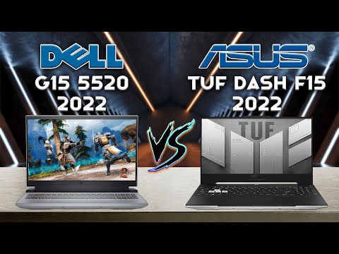Dell g15 5520 vs Tuf dash f15 2022! Part 2 Comparison