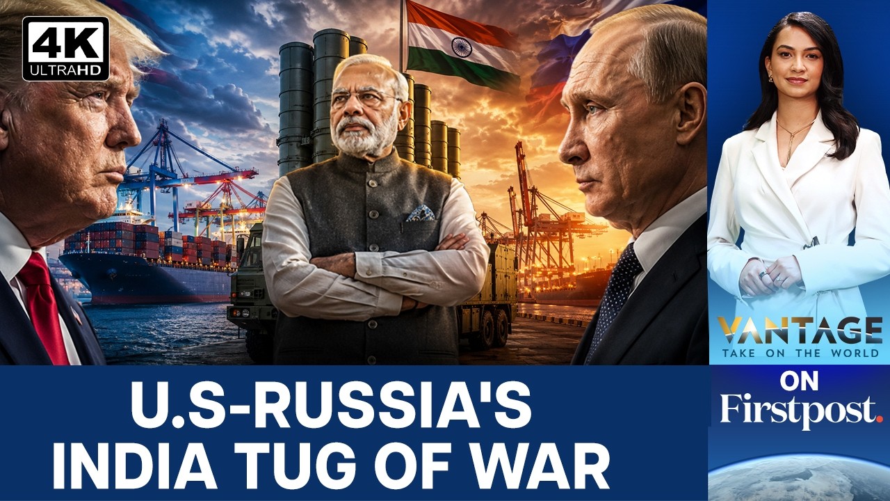 Trump Threatens, Putin Flatters: Who is India’s Real Ally? | Vantage on Firstpost | 4K
