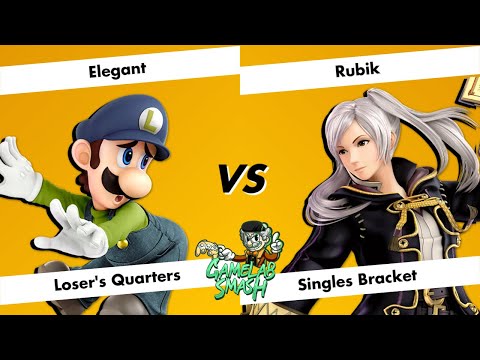 Game Lab Smash #54 - Loser's Quarters - Elegant (Luigi) vs Rubik (Robin)