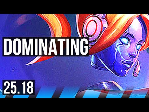ORIANNA vs AHRI (MID) | 46k DMG, 12/3/20, Dominating | KR Master | 25.18
