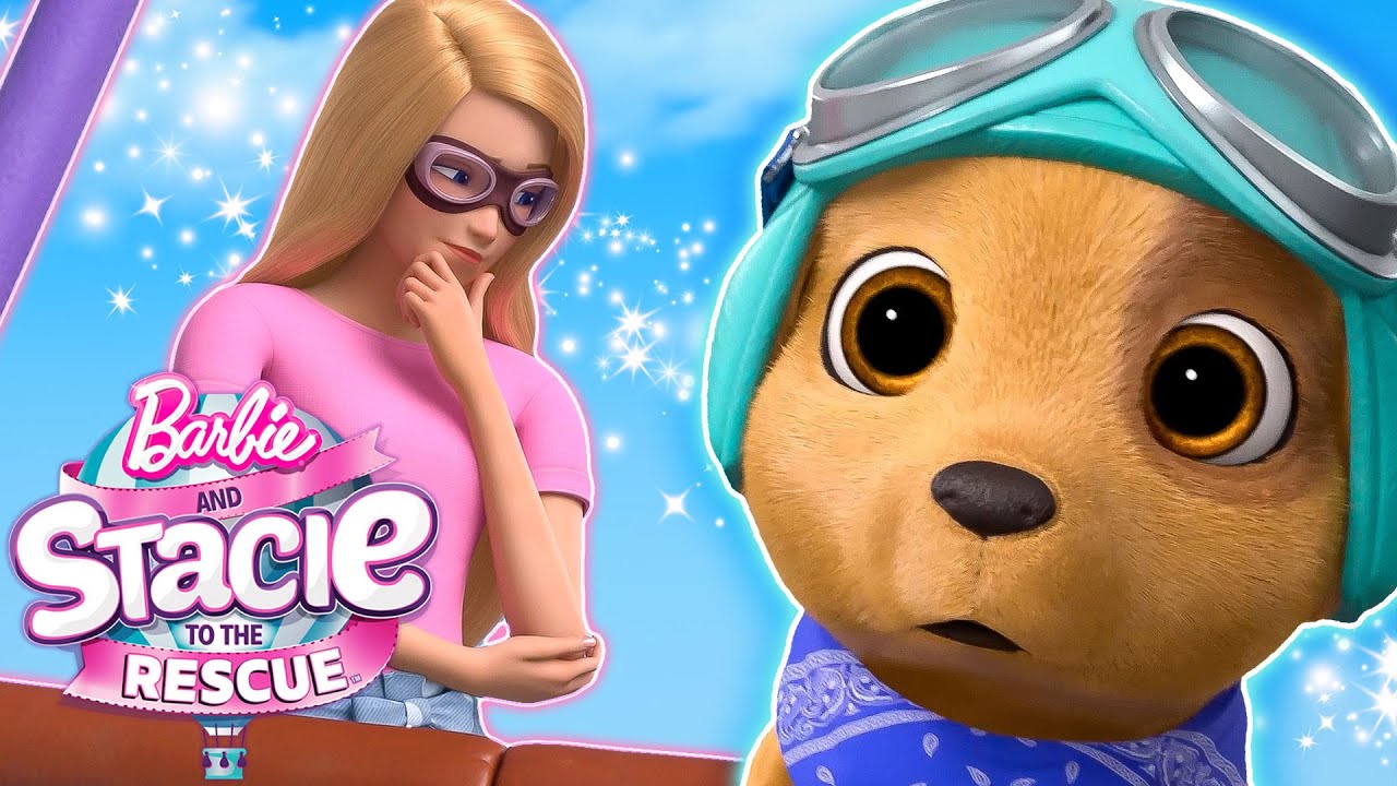 Barbie gets stuck in a hot air balloon!