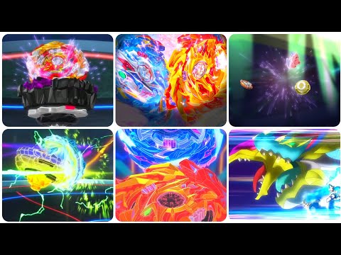 Beyblade Burst Surge - All Tag Special Moves