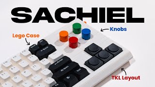 "Lego" TKL Keyboard - KBDcraft Sachiel Build Review & Sound Test