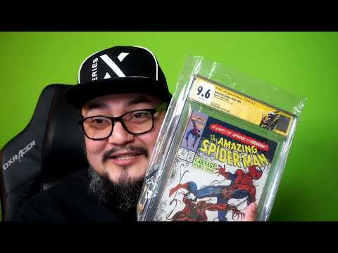 Amazing Spiderman 361 (First Carnage) Signed and Graded CGC Unboxing