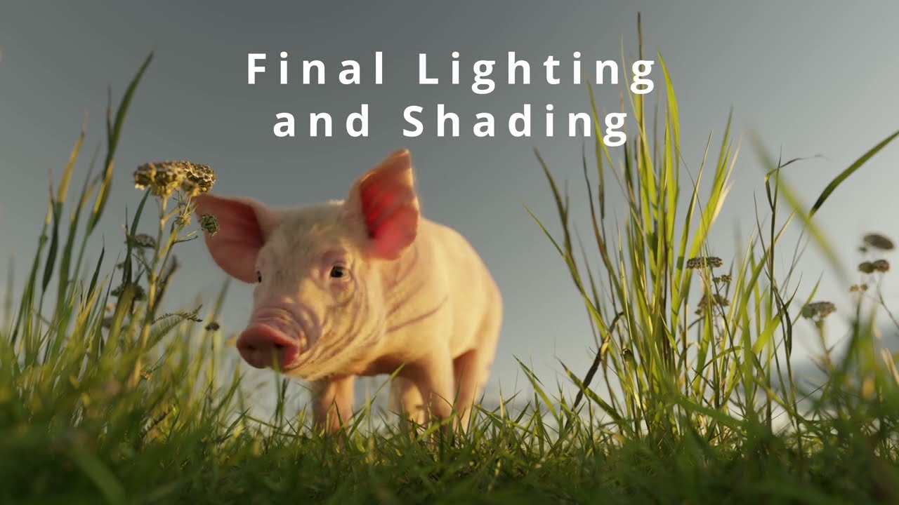 Blender - Realistic Piglet Animation