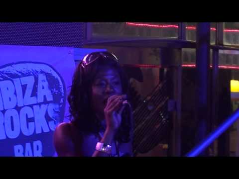 Shena at Ibiza Rocks.Ibiza