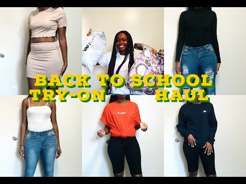 BACK TO SCHOOL TRY-ON HAUL 2018