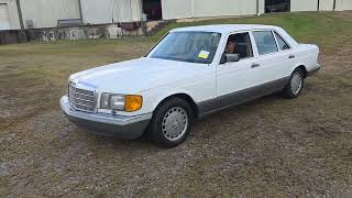 1987 Mercedes-Benz 420SEL Walk Around and Drive By