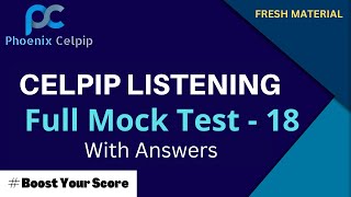 "CELPIP Listening Test 18 (Full Test with Answers) | Boost Your Score!"