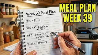 Meal Planning Monday - Week 39 | What I'm Eating This Week