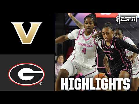 Vanderbilt Commodores vs. Georgia Bulldogs | Full Game Highlights | ESPN College Basketball