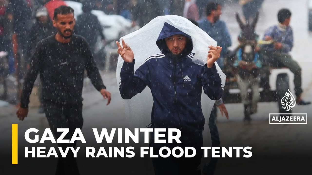 Heavy rains, flooding as Storm Byron batters war-torn Gaza