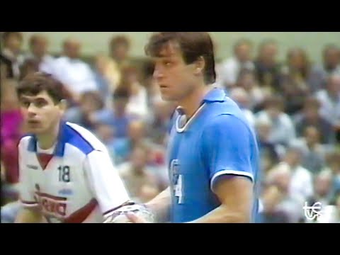 Recopa de Europa -1989/90 - Empor Rostock(RDA) vs Teka - Octavos-IDA (2ªp) (Rostock)