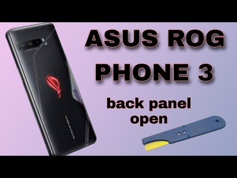 Asus Rog Phone 3 Back Panel Open