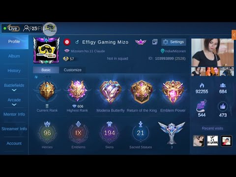 MLBB rank game stream(Sound fix)