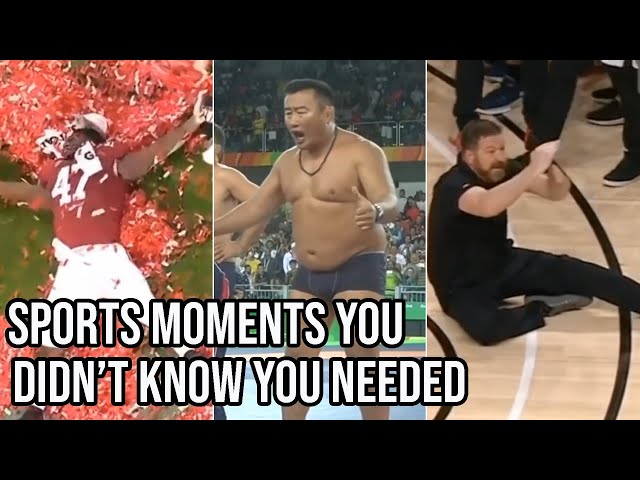 Sports moments you might have missed in 2021, a breakdown compilation